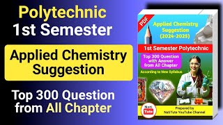 Applied Chemistry Suggestion PDF (2024-25) | 1st Semester Polytechnic | NatiTute