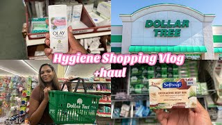 Hygiene Shopping at Dollar Tree + Hygiene Haul