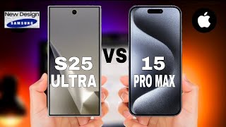 Samsung Galaxy S25 Ultra Vs iPhone 15 Pro Max|Comparison| Release Date Confirmed soon Ai advice