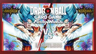 Universe 7 Goku vs Universe 7 Goku | Dragonball Super Fusion World Card Game Set 2 Episode 1