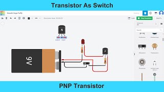 PNP Transistor Switching | Transistor As Switch