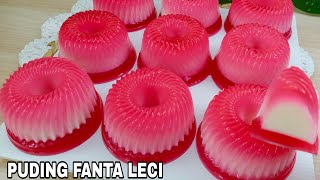 RASANYA ENAK DAN SEGAR‼️PUDING FANTA LECI‼️COCOK UNTUK IDE JUALAN