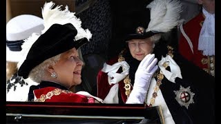 Queen wears full royal regalia for Order of the Garter, adding surprisingly edgy touch