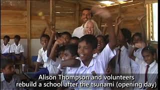 First day of school after The 2004 Asian Tsunami- Third Wave Volunteers