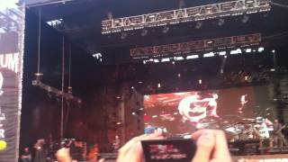 Linkin Park in Moscow 10.06.12 - From The Inside + Trololo Flashmob - Maxidrom