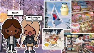 Me and @Toca_ocean went to SOUTH KOREA 🇰🇷🍜✨️