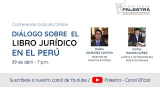 Diálogo sobre el LIBRO JURÍDICO en el Perú