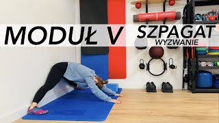 SZPAGAT - MODUŁ V - rozciąganie do szpagatu, mobility bioder, stretching nóg, mobilny kręgosłup