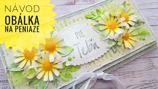 DIY | Ako vyrobiť obálku na peniaze | Tip na darček | (Money envelope Tutorial - SK)