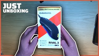 UNBOXING SteelSeries Rival 3 Wired Gaming Mouse - RELAX ASMR