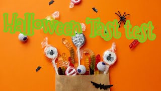 🎃 Taste test halloween candy  🎃