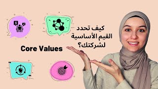 كيف تحدد القيم الأساسية لشركتك؟ التخطيط الاستراتيجي للشركات الصغيرة والمتوسطة