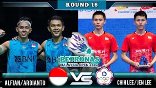 MD | Fajar Alfian/M.Rian Ardianto Vs Fang Chih Lee/Fang Jen Lee - Malaysia Open 2024