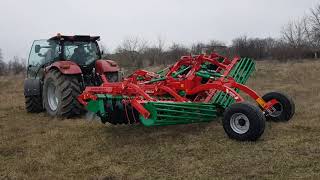 Дискова борона 5 м AGRO-MASZ BT50+Case Puma210 ТОВ "ТБС-АГРО" 02.04.2021 Хмельницька обл.,Україна Ч3