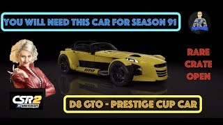 CSR2 - Rare Crate Opening - D8 GTO