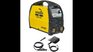 Invertor sudura Intensiv ARC 200/ Masca sudura Almaz (review si test)- Welding machine Intensiv Arc