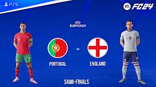 FC 24 - Portugal vs England | UEFA EURO 2024 Sami-Finals Full Match Gameplay | PS5™ [FHD]