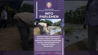 Sekretaris Komisi II DPRD Provinsi Gorontalo Ir. Wasito Somawiyono monitoring  Bantuan Cabe