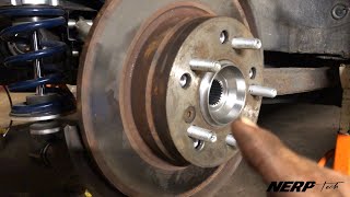 BMW 5x114.3 Hub Conversion - Rotor Redrill (How To)