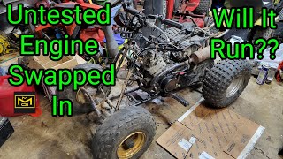 Suzuki lt125 Revival Part 4 Engine Seals And Swap