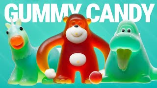 Talking ABC but Gummy Candy Animals AtoZ