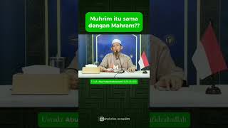 beda muhrim dengan mahram