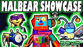 ALL MALBEAR SKINS SHOWCASE / BEAR* / Roblox