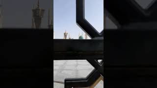 Kubah hijau masjid nabawi#masjid#madina