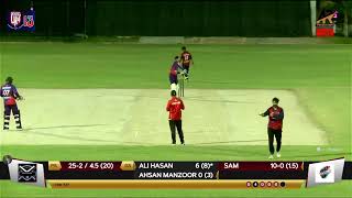 LIVE || KNL SEASON 13 || MATCH NO 10 || ZESHAN CC V/SGS 33 CC || AR PRODUCTION ||