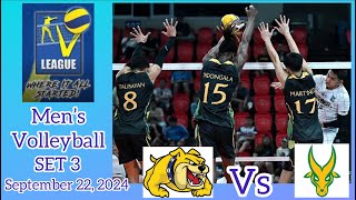 NU BULLDOGS VS FEU TAMARAWS SET 3 MEN’S VOLLEYBALL V LEAGUE WHERE IT ALL STARTED September 22, 2024