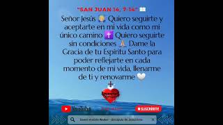 ✝️ COMPARTE ✝️ Sábado 6 de mayo - Oración del día: "san Juan 14, 7-14" 🙏🏼❤ #shorts #short #viral