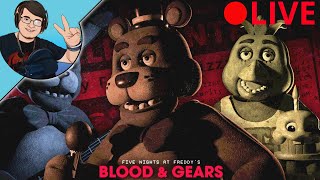 PLAYING THE NEW DEMO!!! | FNaF: Blood & Gears LIVE