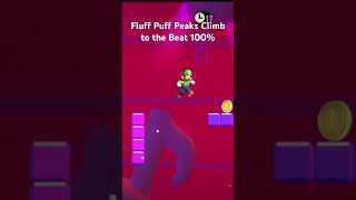 Fluff Puff Peaks Climb to the Beat All Purple Coins #mariowonder #luigi #nintendo #gamingshorts