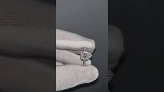 Pear Shaped Halo Engagement Ring (GIA Certified Diamonds)