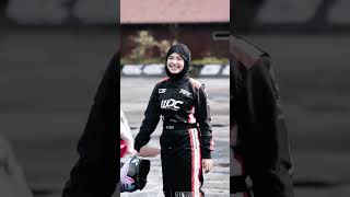 Masih acara wdc kemarin #ngeshortsbareng #driftchallenge #womandriver