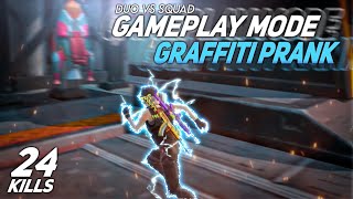 24 KILLS !!! PUBG Mobile Graffiti Prank Gameplay Duo VS Squad | TIPS dan TRIK PUBG Mobile Pro Player