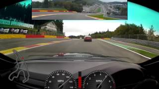 E36 3.0L vs E36 2.8L Spa Francorchamps 16th October 2015