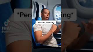 Deaf person on a plane 😂