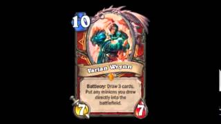 Behold the Armies of Stormwind! - Varian Wrynn - Hearthstone