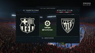 FIFA 23 - FC BARCELONA VS ATHLETIC CLUB  | LA LIGA SANTANDER | Full Match PS5 Gameplay | 4K