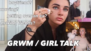 GRWM GIRL TALK | answering as your big sister💗