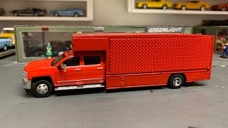 1/64 Greenlight Hot Wheels Dually Hauler and Custom 1/64 Trucks Sep 2020