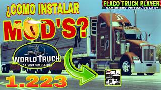 Cómo Instalar Mods en World Truck Driving Simulator 1.223 paso a paso fácilmente