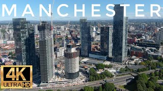 Manchester City Centre Autel Evo 2 4k Drone Video #manchester