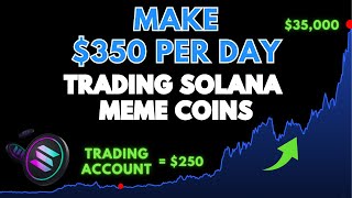 How to Make $350 Trading Solana Meme Tokens (Find next 100x Coin)