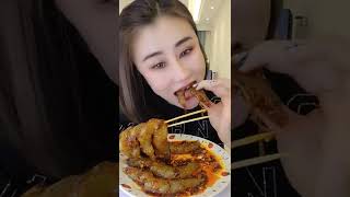 ASMR Eating, Eating Shrimp