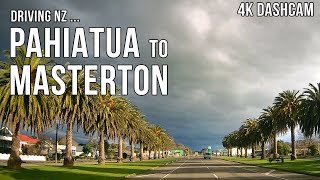 Driving New Zealand: Pahiatua to Masterton 4K