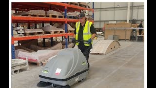 TF100-TRS TOPFLOOR Industrial Pedestrian Sweeper