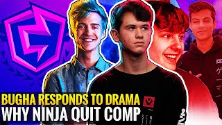 Ninja Explains Why He QUIT Competitive Fortnite | Bugha Responds to DRAMA with Clix & Ronaldo