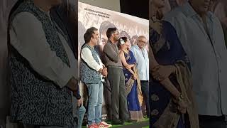 ajay devgan at trailer launch of maidaan  releasing on eid 2024 , iclsh with chote miyan&bademiyan